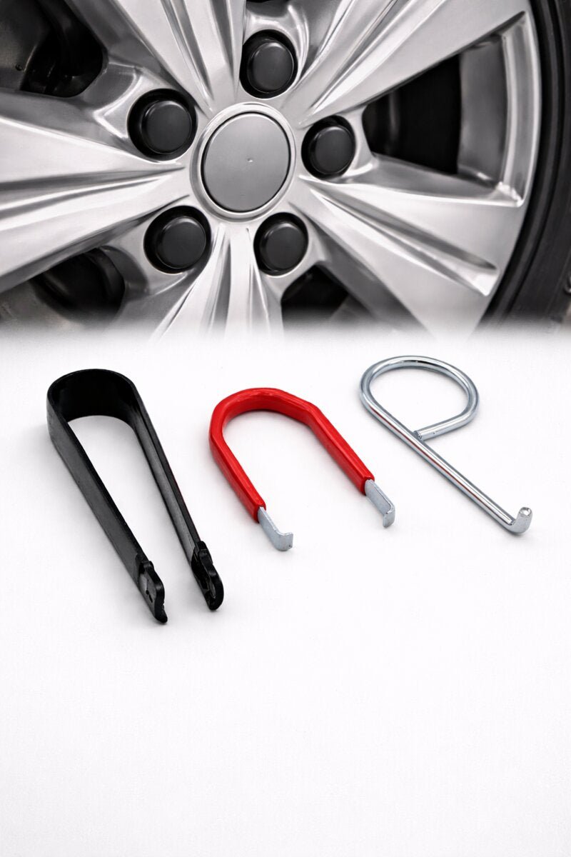 3pc Lug Nut Cap Removal Tool Set