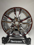 06 07 08 USED LEXUS IS350 CHROME WHEEL 18X8.5 ALLOY 5 DOUBLE SPOKE 74214
