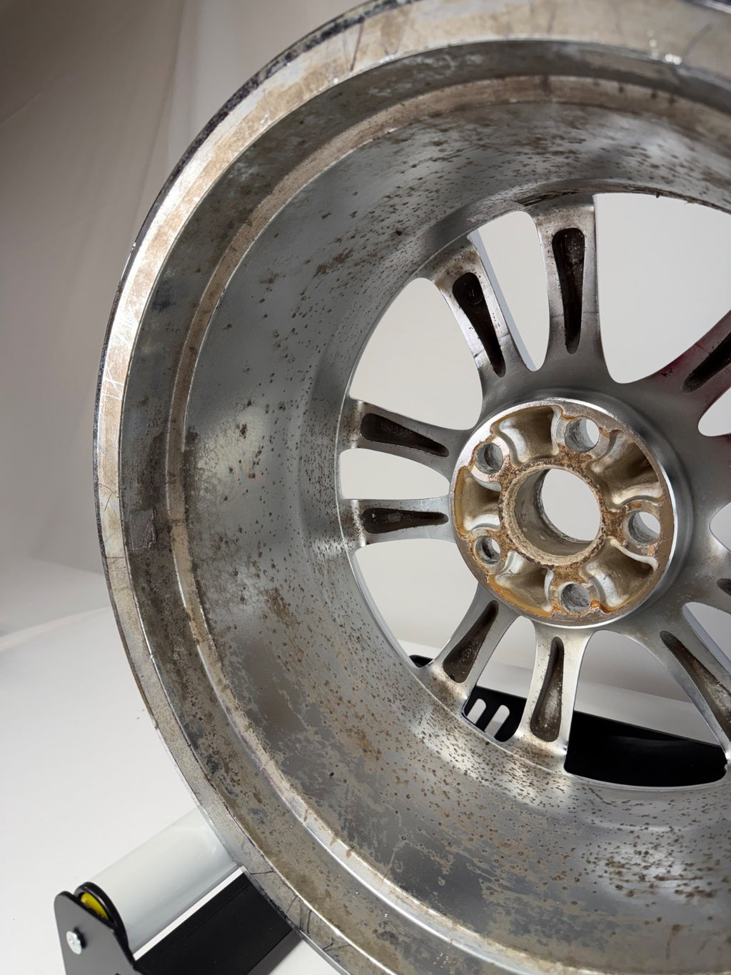 06 07 08 USED LEXUS IS350 CHROME WHEEL 18X8.5 ALLOY 5 DOUBLE SPOKE 74214