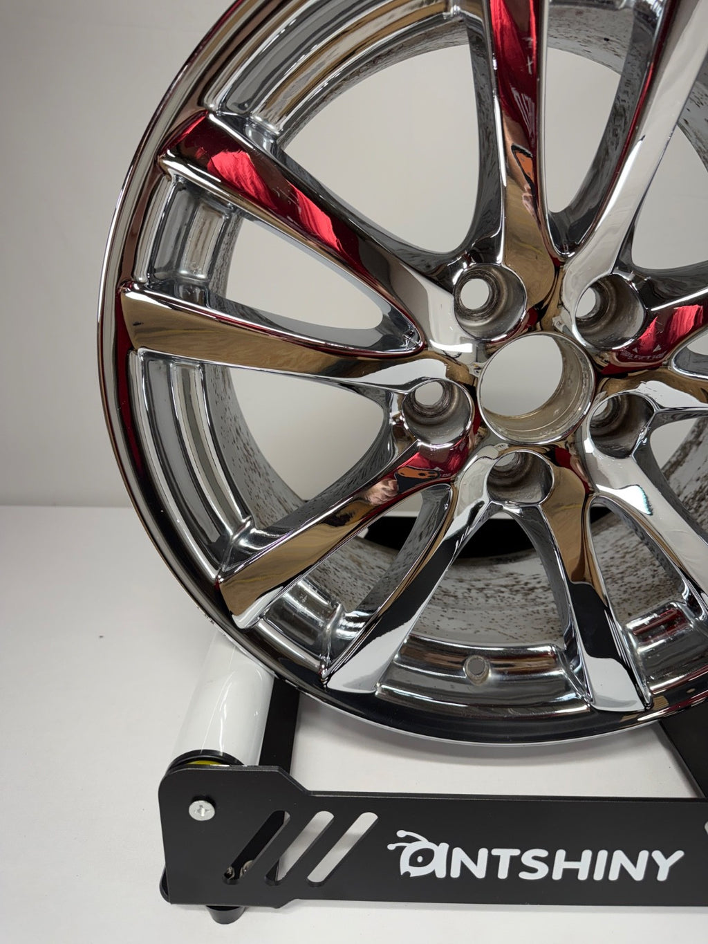 06 07 08 USED LEXUS IS350 CHROME WHEEL 18X8.5 ALLOY 5 DOUBLE SPOKE 74214