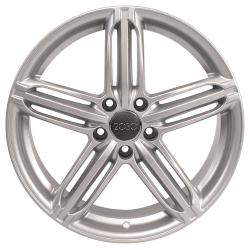 OE AU12 Gloss Silver [5x112] Wheel