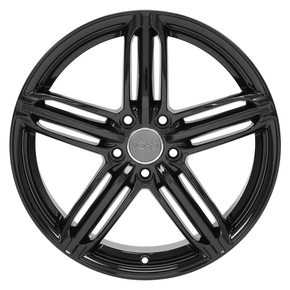 OE AU12 Gloss Black [5x112] Wheel