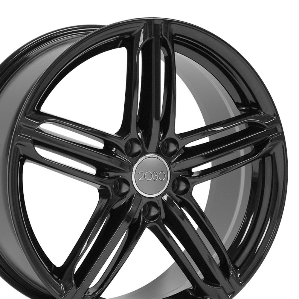 OE AU12 Gloss Black [5x112] Wheel