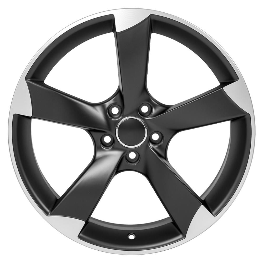 OE AU29 Satin Black Machined [5x112] Wheel