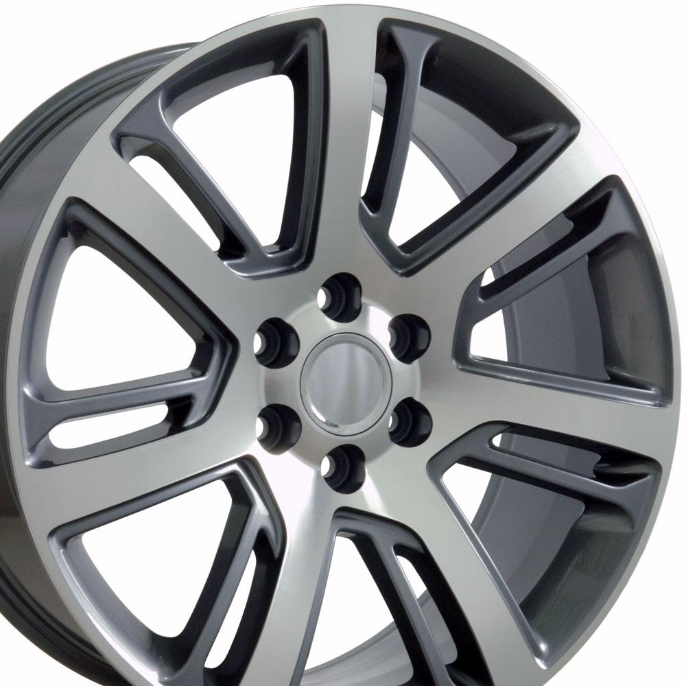 OE CA88 Gloss Gunmetal Machined [6x139.7] Wheel