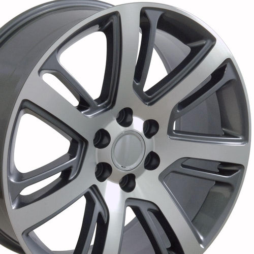 OE CA88 Gloss Gunmetal Machined [6x139.7] Wheel