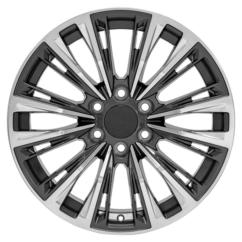 OE CA93 Gloss Gunmetal with Polished Face [6x139.7] Wheel