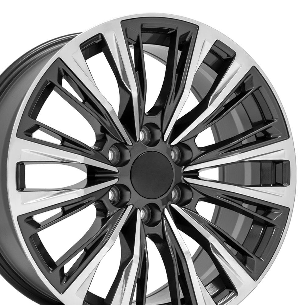 OE CA93 Gloss Gunmetal with Polished Face [6x139.7] Wheel