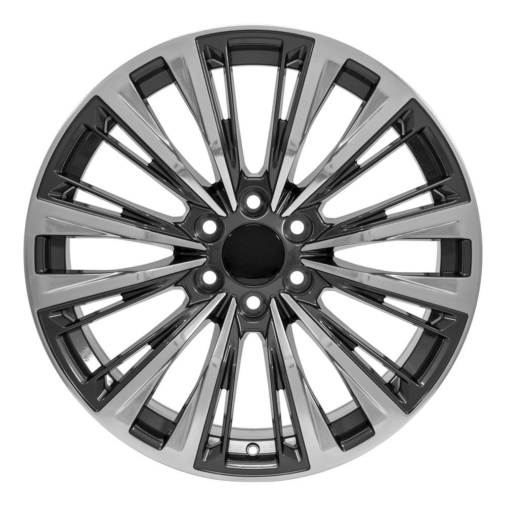 OE CA93 Gloss Gunmetal with Polished Face [6x139.7] Wheel