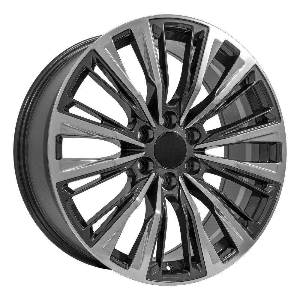 OE CA93 Gloss Gunmetal with Polished Face [6x139.7] Wheel