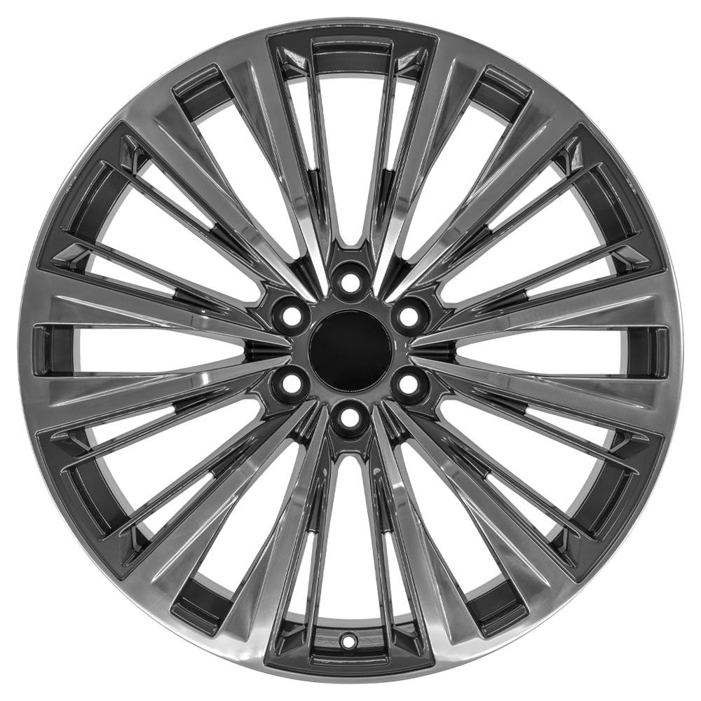 OE CA93 Gloss Gunmetal with Polished Face [6x139.7] Wheel
