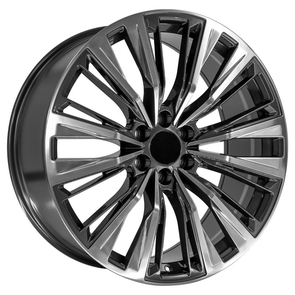 OE CA93 Gloss Gunmetal with Polished Face [6x139.7] Wheel