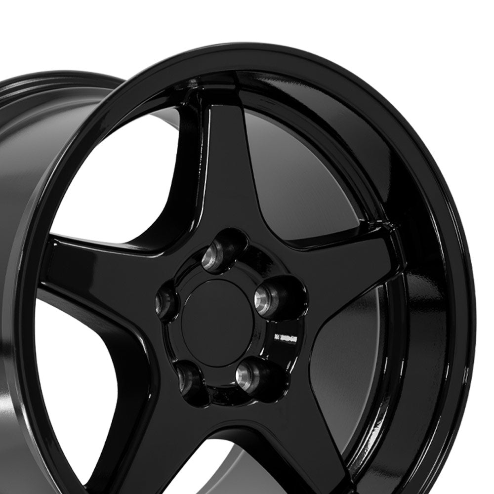 OE CV01 Gloss Black [5x120.65] Wheel