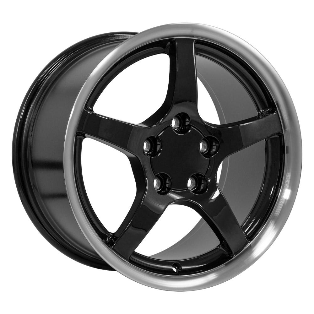 OE CV05 Gloss Black Machined Lip [5x120.65] Wheel
