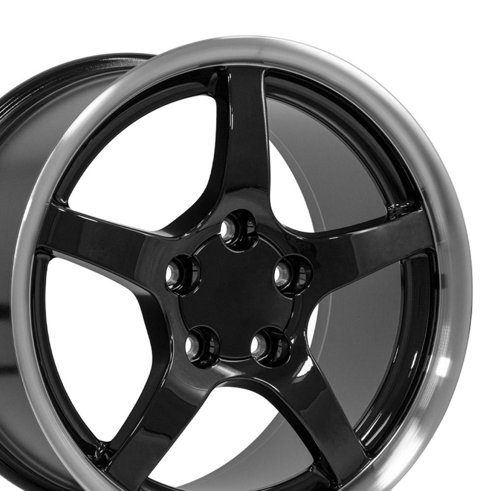 OE CV05 Gloss Black Machined Lip [5x120.65] Wheel