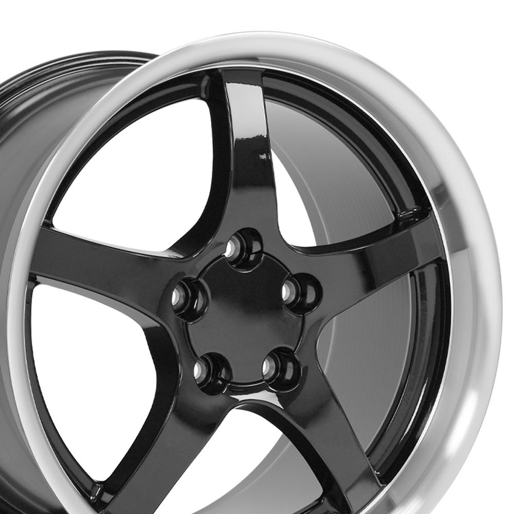 OE CV05 Gloss Black Machined Lip [5x120.65] Wheel