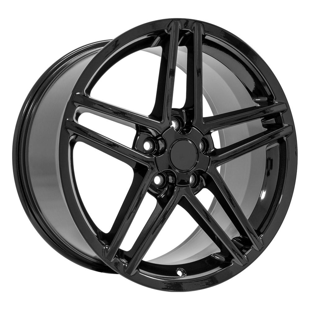 OE CV07B Gloss Black [5x120.65] Wheel