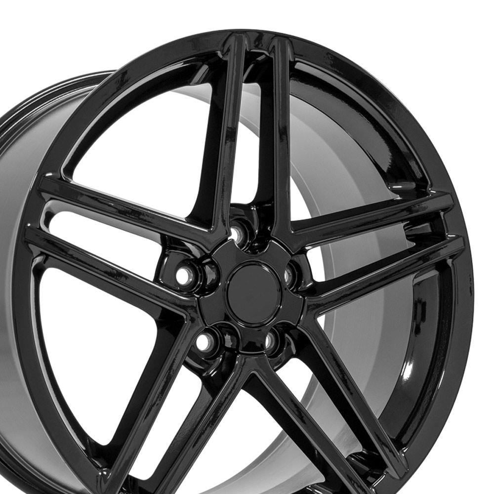 OE CV07B Gloss Black [5x120.65] Wheel