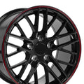OE CV08A Gloss Black Redline [5x120.65] Wheel