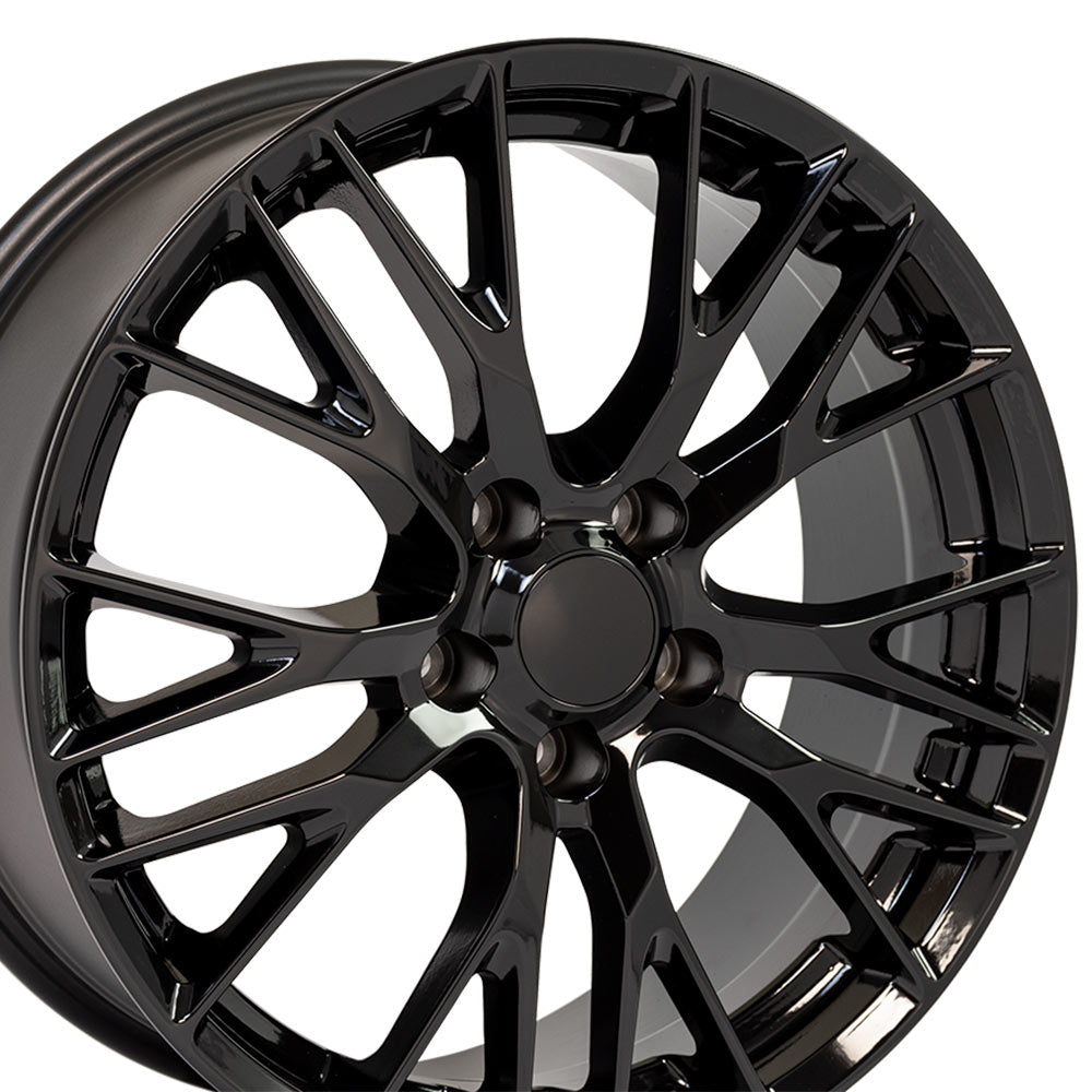 OE CV22C Gloss Black [5x120.65] Wheel