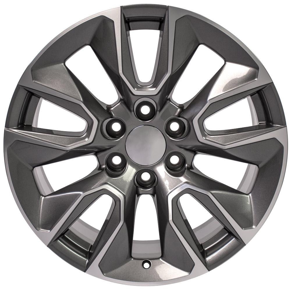 OE CV32 Gloss Gunmetal Machined [6x139.7] Wheel