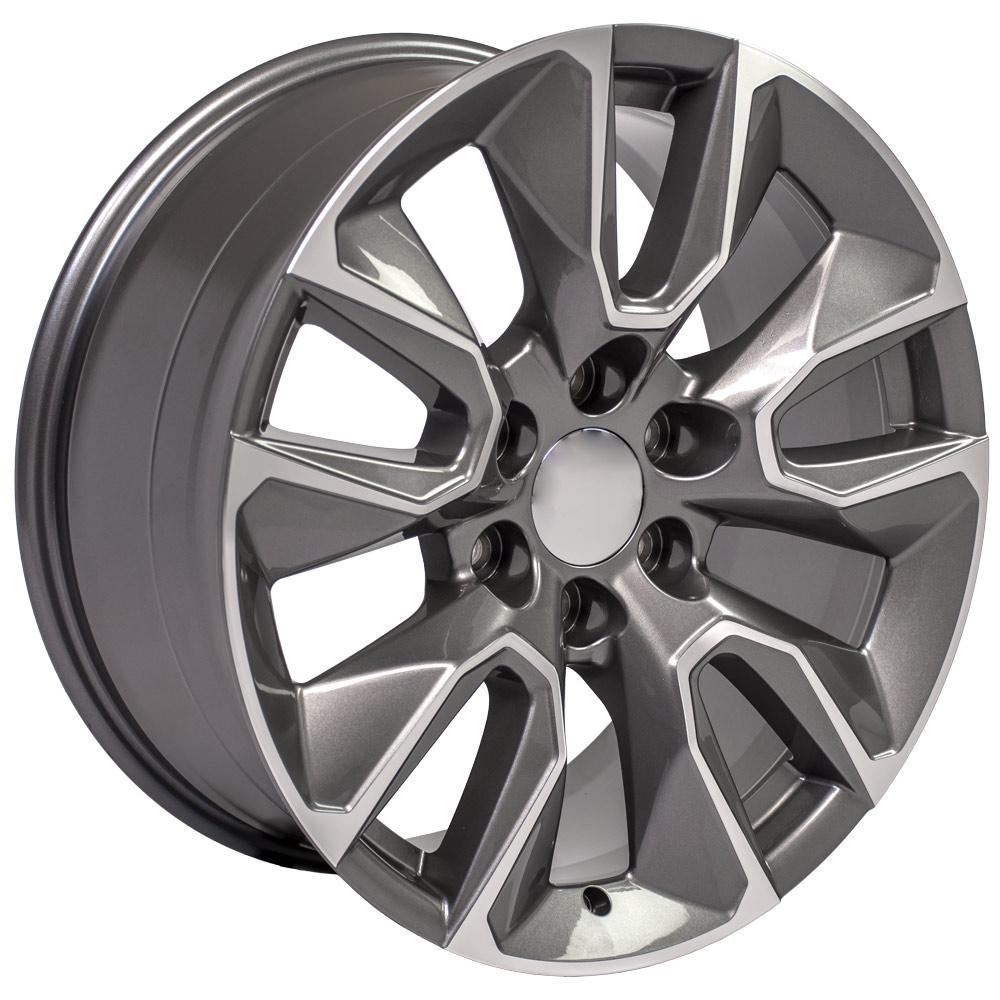 OE CV32 Gloss Gunmetal Machined [6x139.7] Wheel