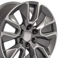 OE CV32 Gloss Gunmetal Machined [6x139.7] Wheel