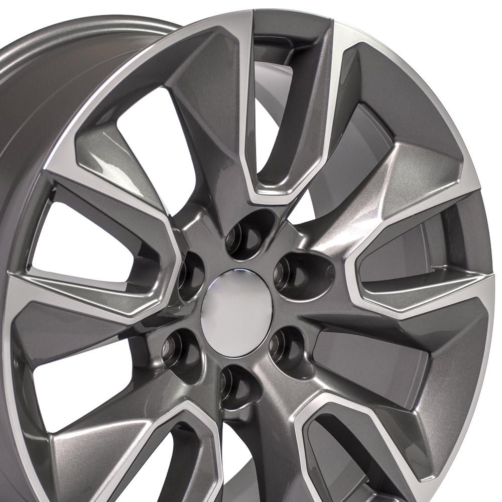 OE CV32 Gloss Gunmetal Machined [6x139.7] Wheel