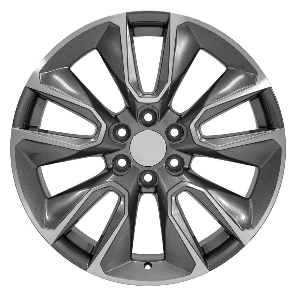 OE CV32 Gloss Gunmetal Machined [6x139.7] Wheel