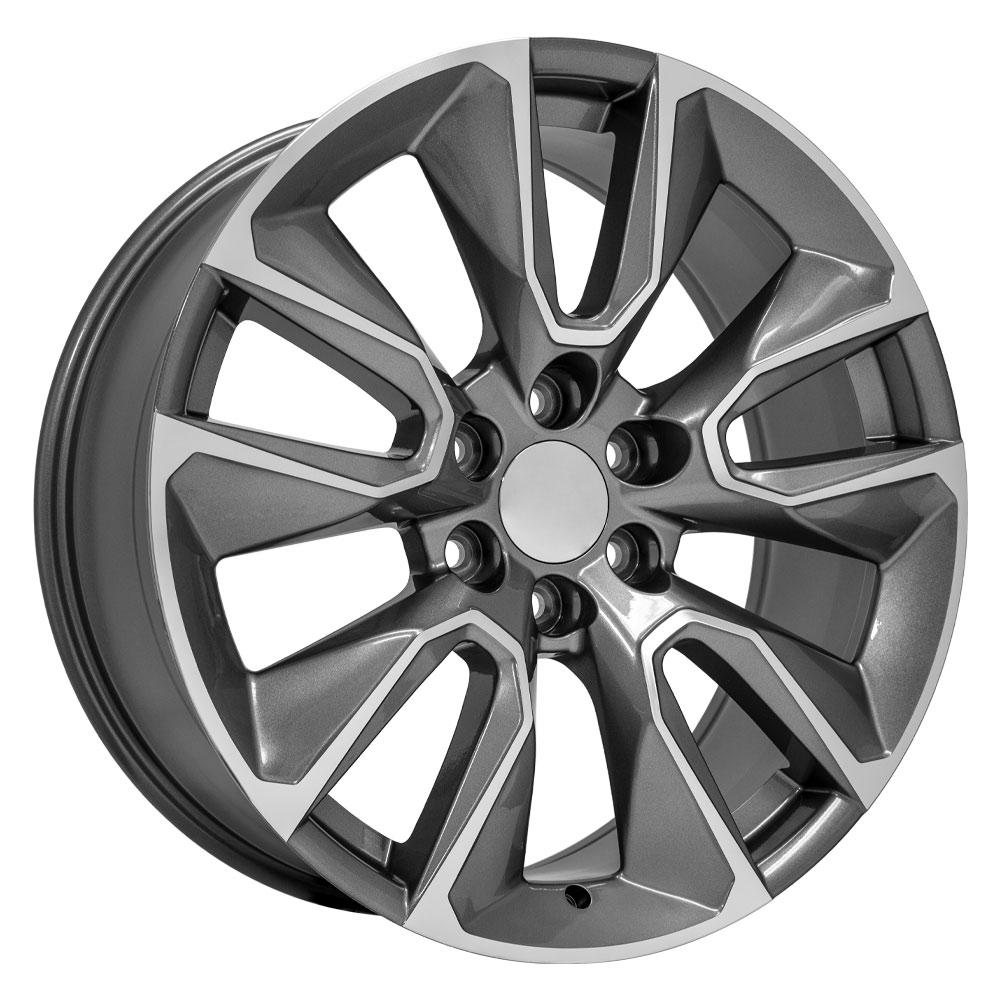 OE CV32 Gloss Gunmetal Machined [6x139.7] Wheel