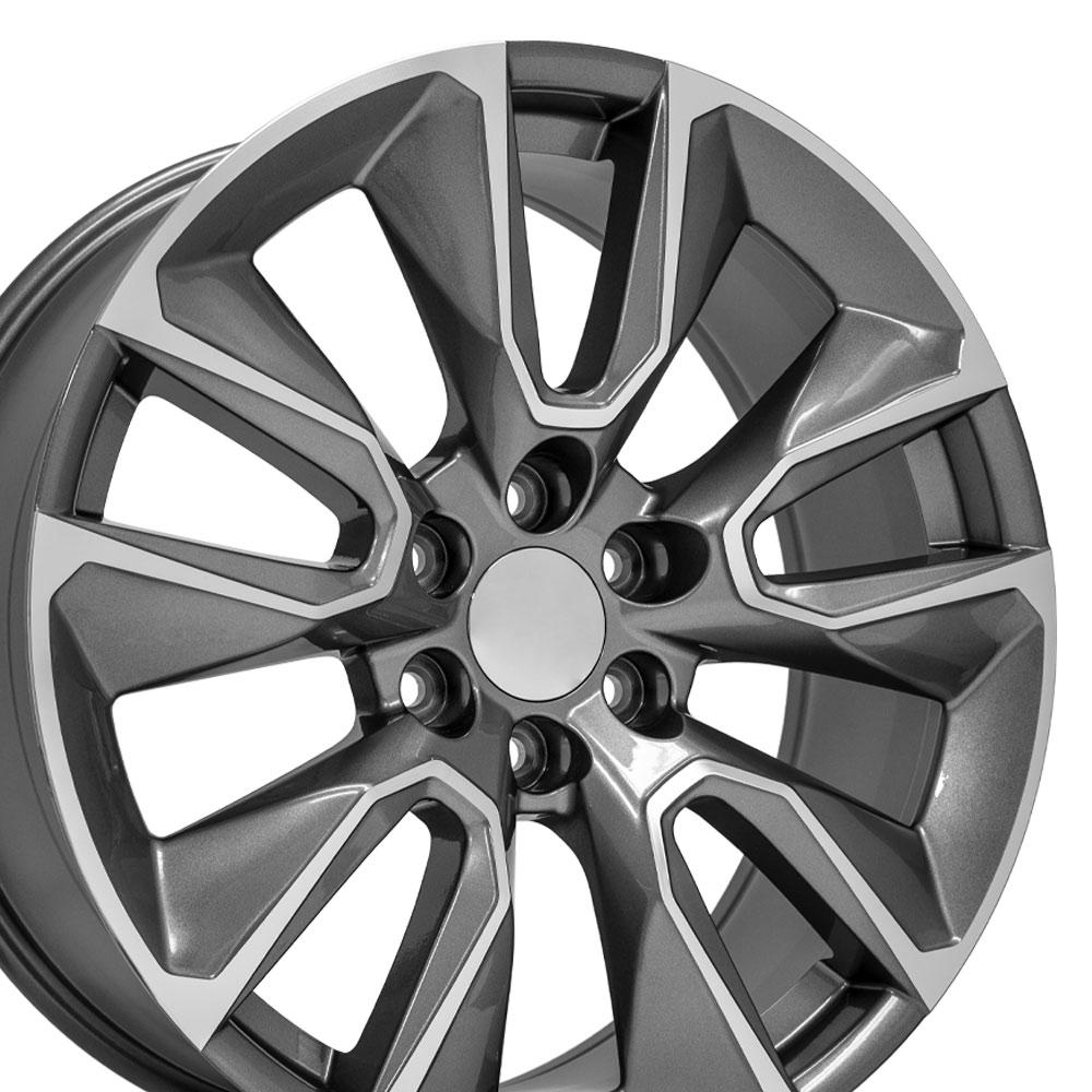 OE CV32 Gloss Gunmetal Machined [6x139.7] Wheel