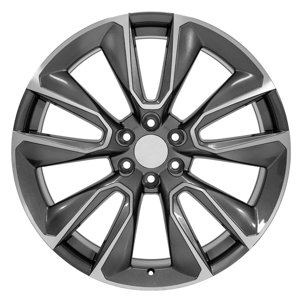 OE CV32 Gloss Gunmetal Machined [6x139.7] Wheel