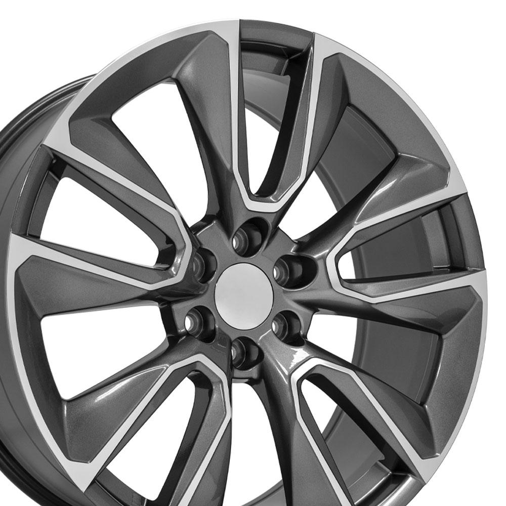 OE CV32 Gloss Gunmetal Machined [6x139.7] Wheel