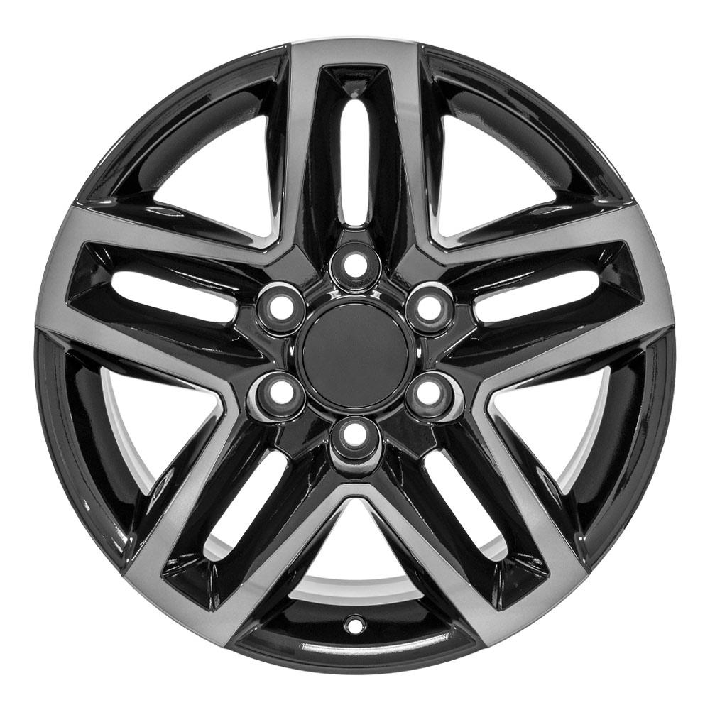 OE CV34B Gloss Black Machined with Tinted Clear [6x139.7] Wheel