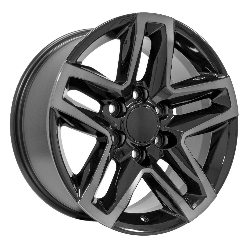 OE CV34B Gloss Black Machined with Tinted Clear [6x139.7] Wheel