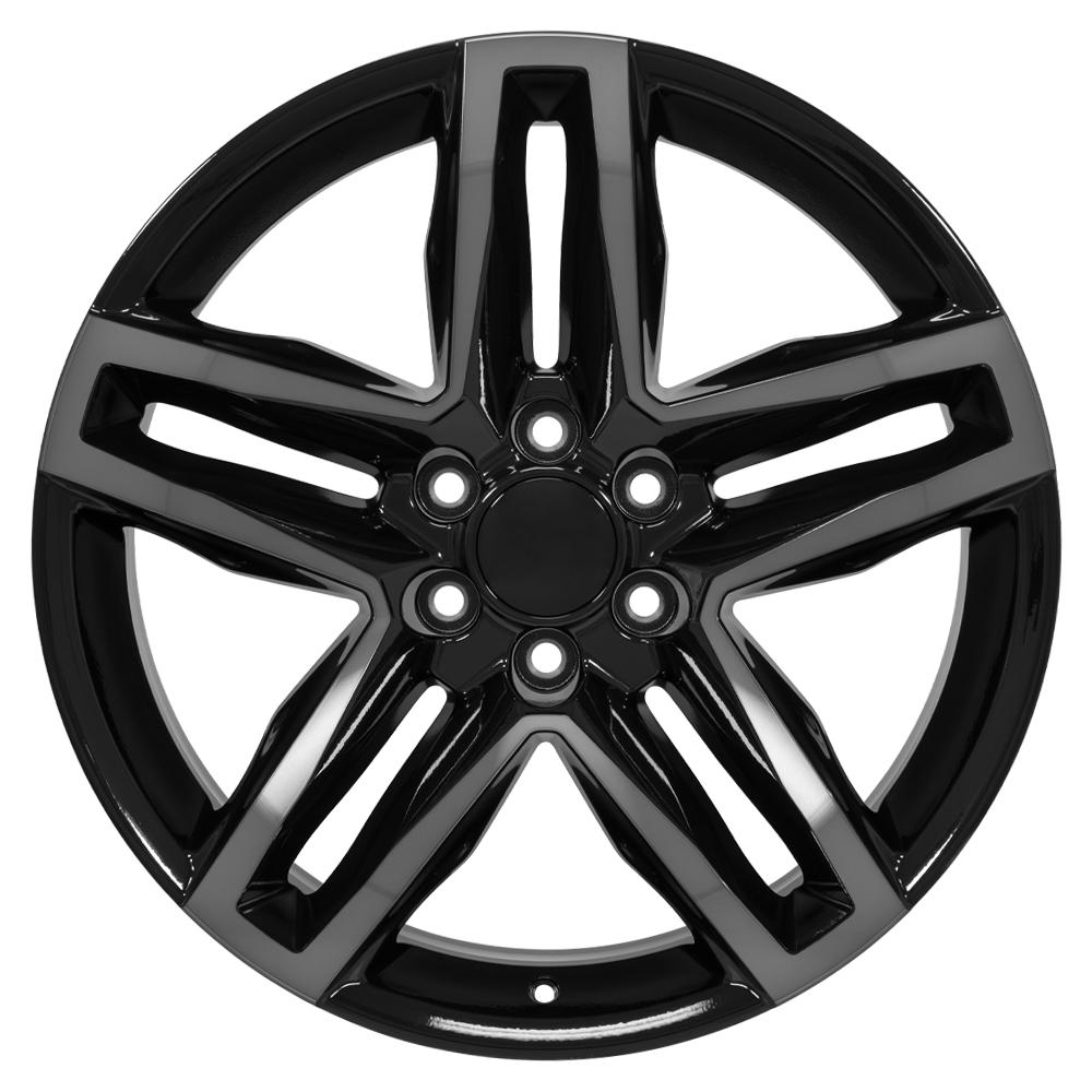 OE CV34B Gloss Black Machined with Tinted Clear [6x139.7] Wheel