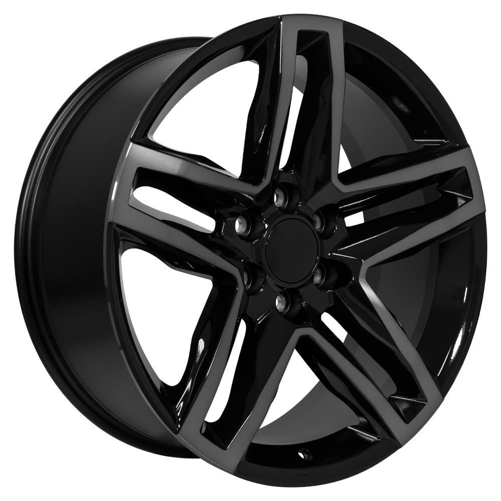 OE CV34B Gloss Black Machined with Tinted Clear [6x139.7] Wheel