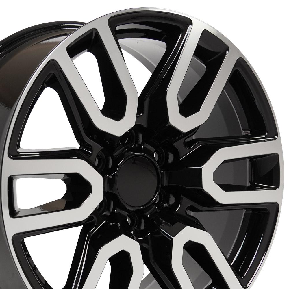 OE CV36 Gloss Black Machined [6x139.7] Wheel