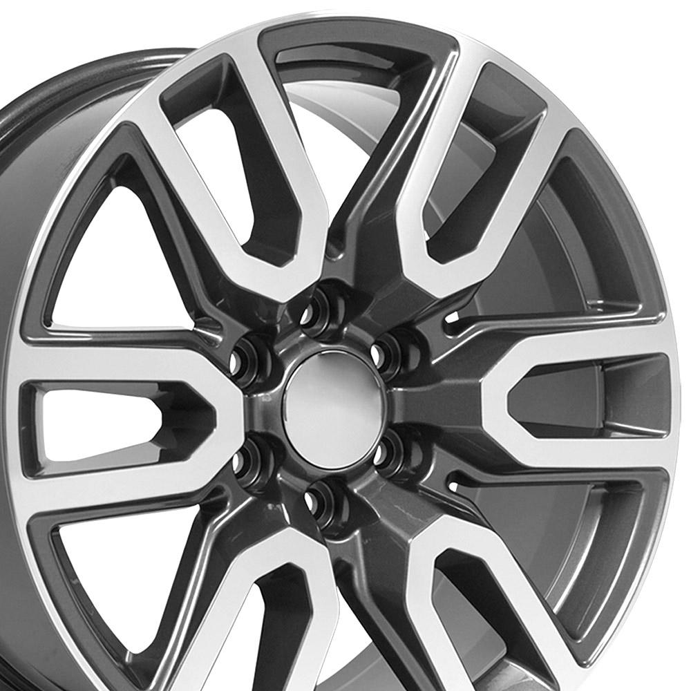 OE CV36 Gloss Gunmetal Machined [6x139.7] Wheel