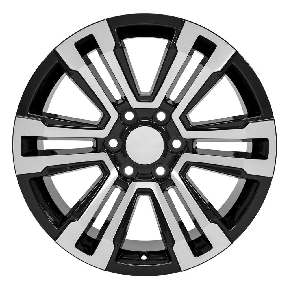OE CV44 Gloss Black Machined [6x139.7] Wheel