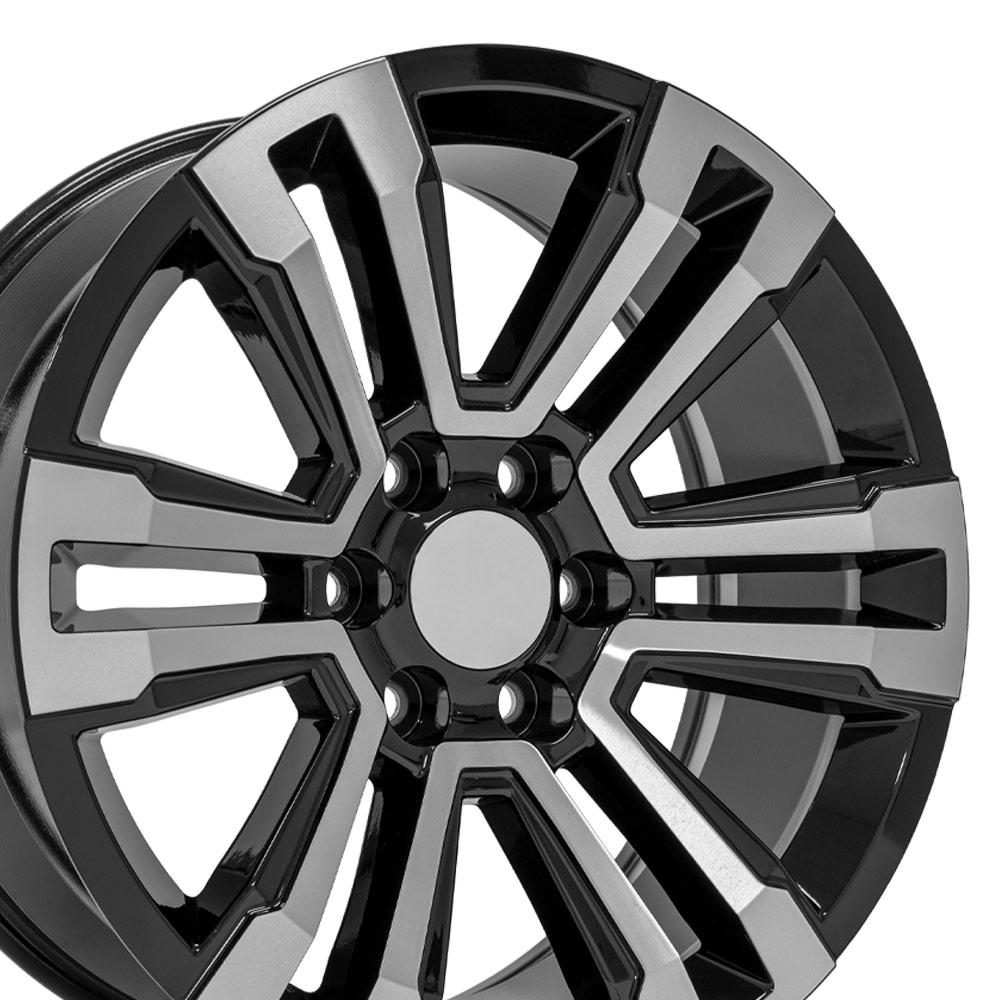 OE CV44 Gloss Black Machined [6x139.7] Wheel