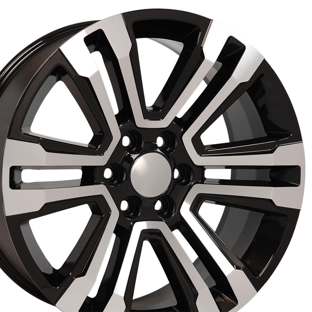 OE CV44 Gloss Black Machined [6x139.7] Wheel