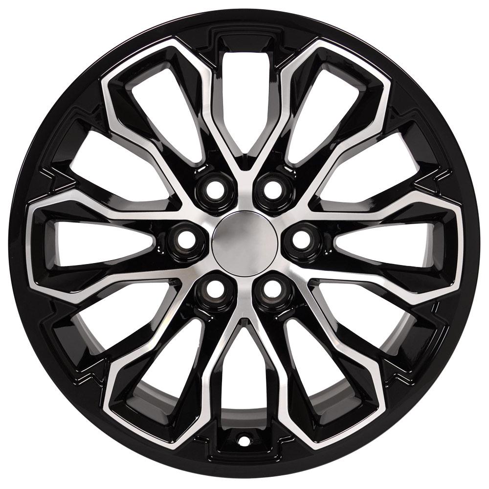 OE CV54 Gloss Black Machined [6x120] Wheel