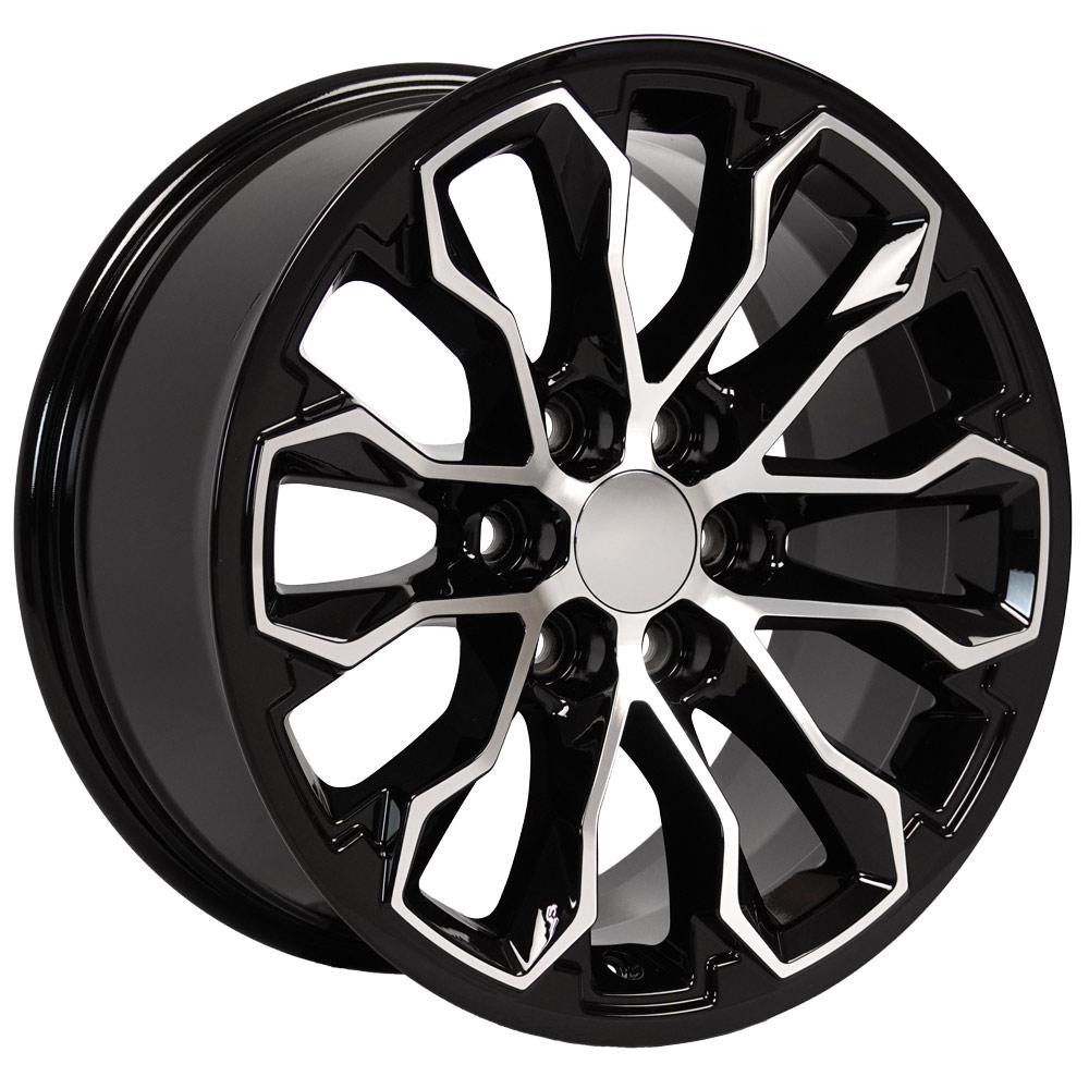 OE CV54 Gloss Black Machined [6x120] Wheel