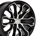 OE CV54 Gloss Black Machined [6x120] Wheel