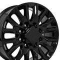 OE CV59B Gloss Black [8x180] Wheel