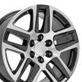 OE CV63 Gloss Gunmetal Machined [6x139.7] Wheel