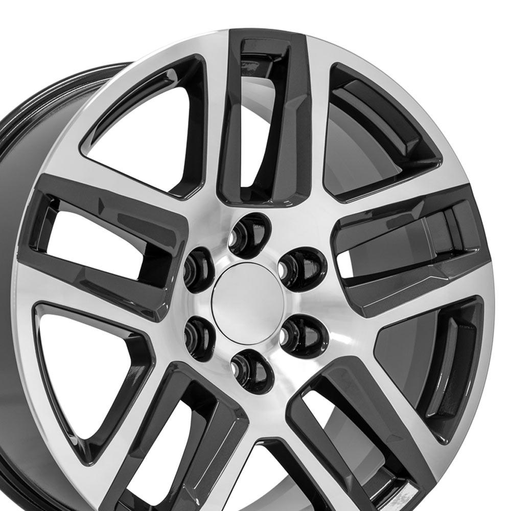 OE CV63 Gloss Gunmetal Machined [6x139.7] Wheel