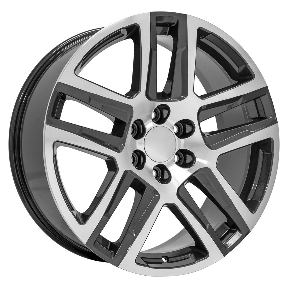 OE CV63 Gloss Gunmetal Machined [6x139.7] Wheel