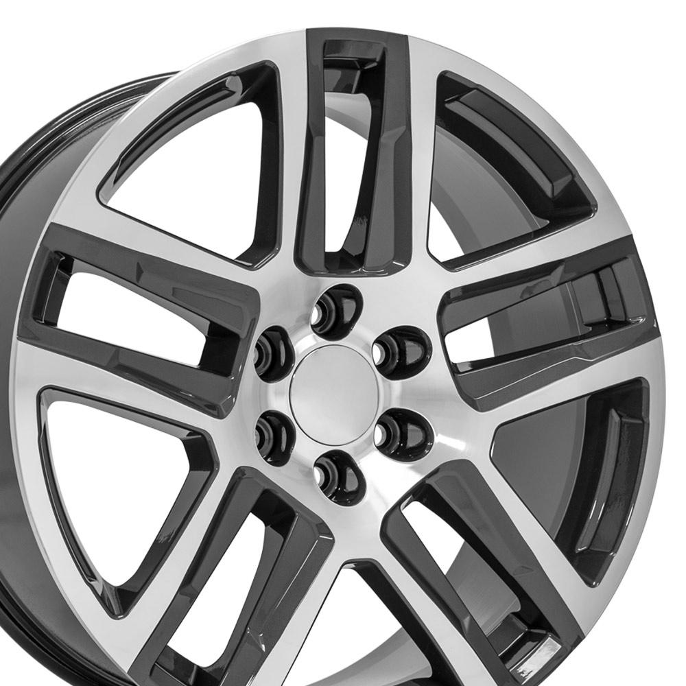 OE CV63 Gloss Gunmetal Machined [6x139.7] Wheel